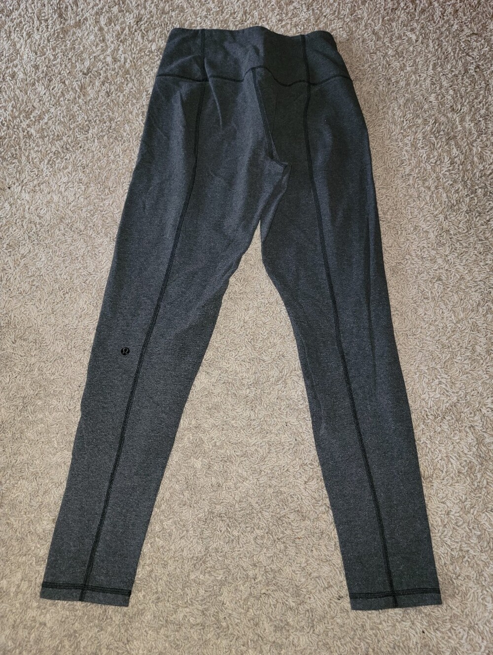 Lululemon Dark Gray Leggings Size 6